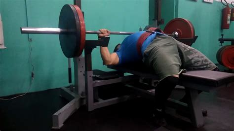 SUPINO BENCHPRESS COM PAUSA E ARCO 110k